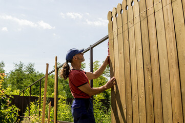 Wood Fence Installation